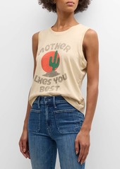 Mother Denim The Strong and Silent Type Tank Top