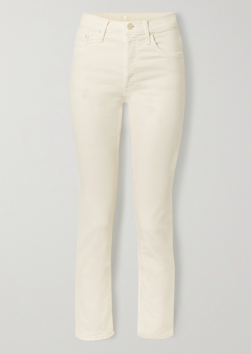 The Tomcat Ankle High-rise Straight-leg Jeans