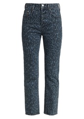 Mother Denim The Tomcat Ankle Leopard Jeans