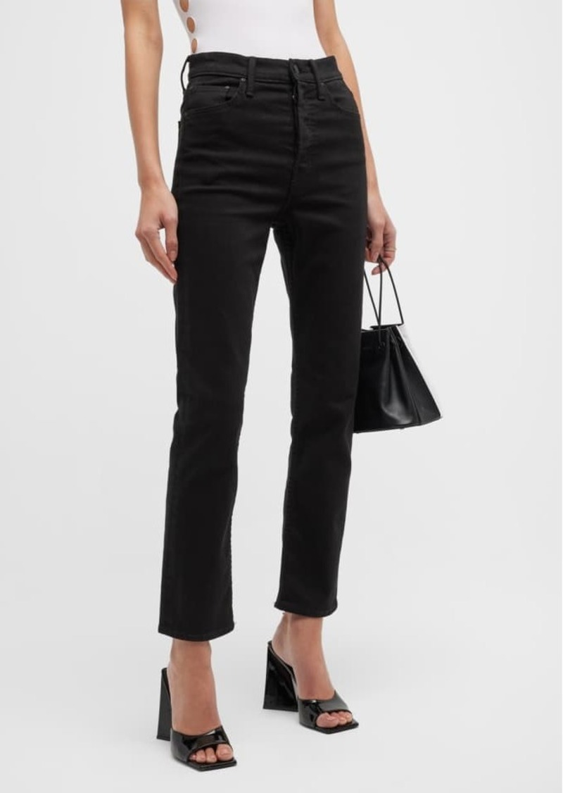 Mother Denim The Tomcat Ankle Straight-Leg Jeans