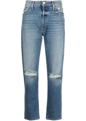 Mother Denim The Trickster Ankle straight jeans