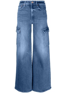 Mother Denim The Undercover Cargo Sneak wide-leg jeans