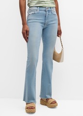 Mother Denim The Weekender Fray Flare Jeans