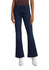 Mother Denim The Weekender High-Rise Stretch Flare Jeans