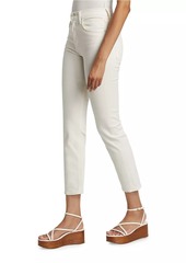 Mother Denim Tomcat High-Rise Crop Twill Pants