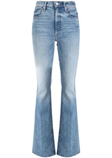 Mother Denim Weekender high-rise flared jeans
