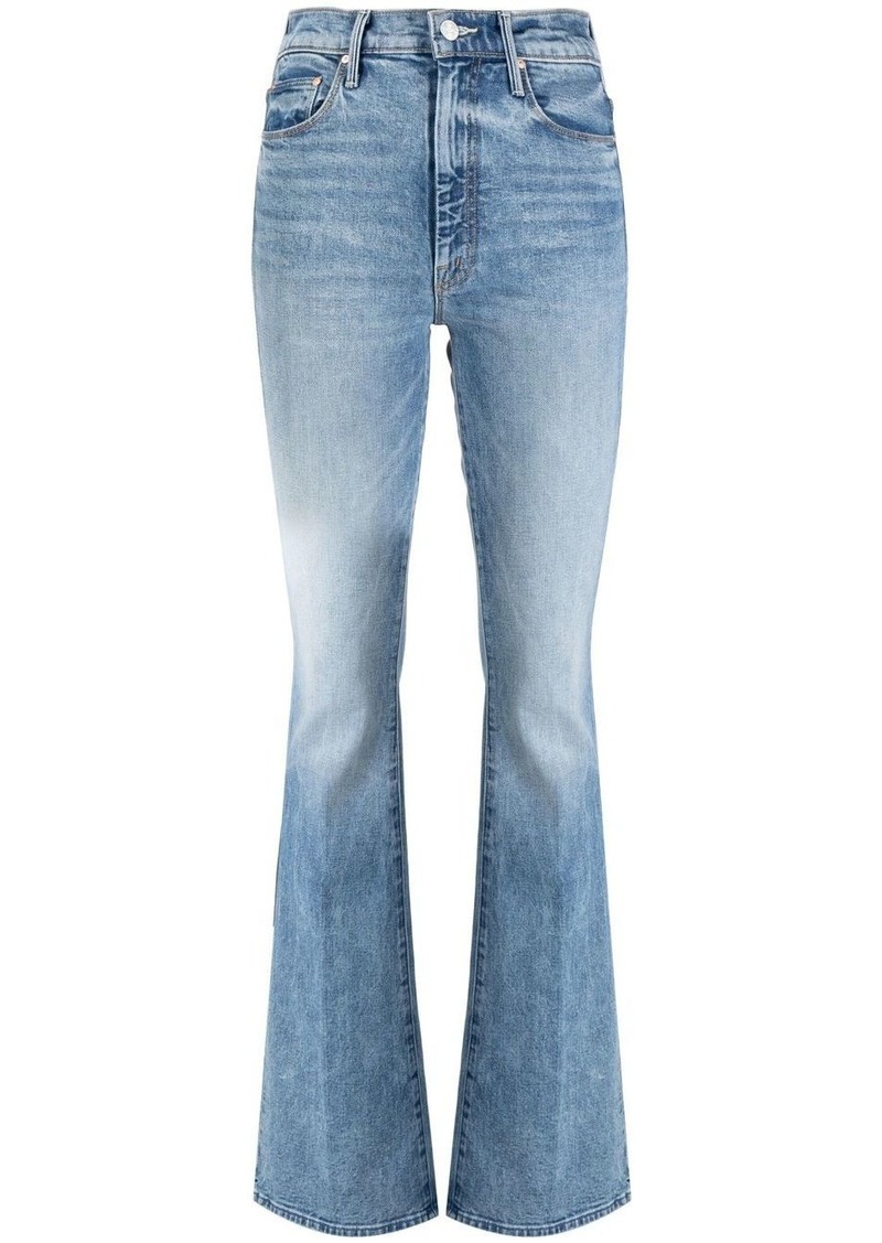 Mother Denim Weekender high-rise flared jeans
