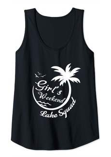 Mother Denim Womens Girls Weekend Girls Trip Mother Daughter Weekend Lake Squad Tank Top