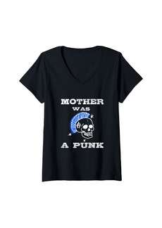 Mother Denim Womens Happy Mother’s Day V-Neck T-Shirt