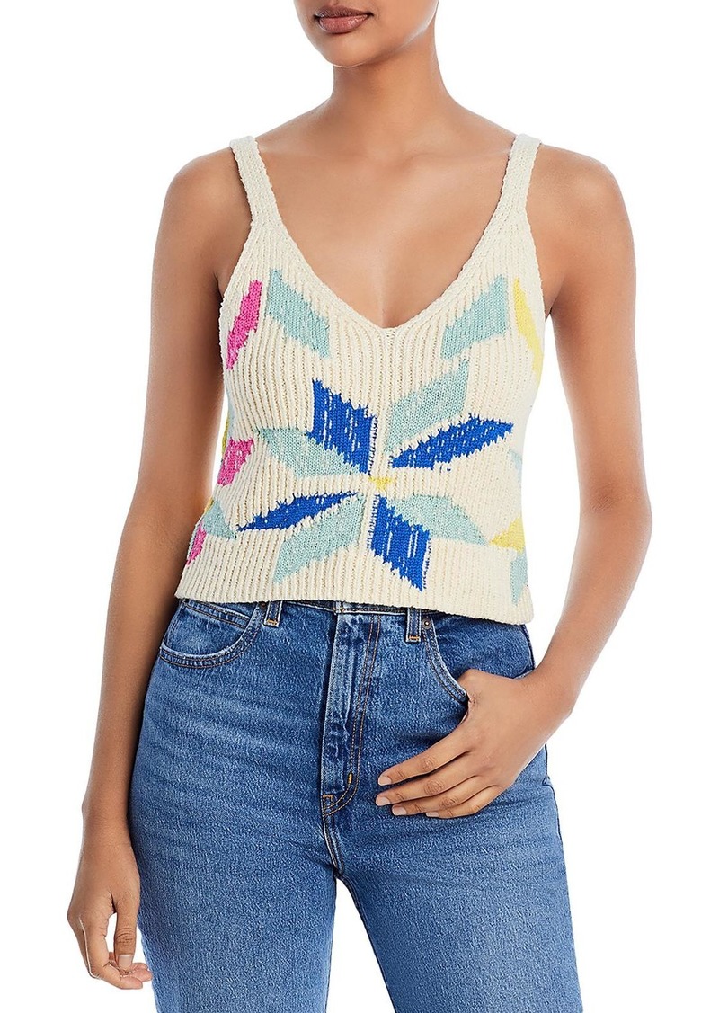 Mother Denim Womens Knit Tank Cropped