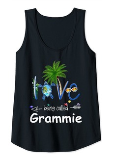 Mother Denim Womens Love being called Grammie turtle summer Tank Top