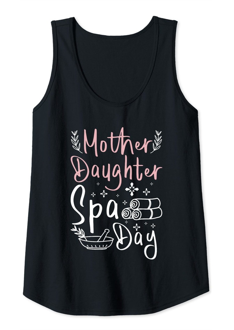 Mother Denim Womens Mom Mother Daughter Spa Day Tank Top