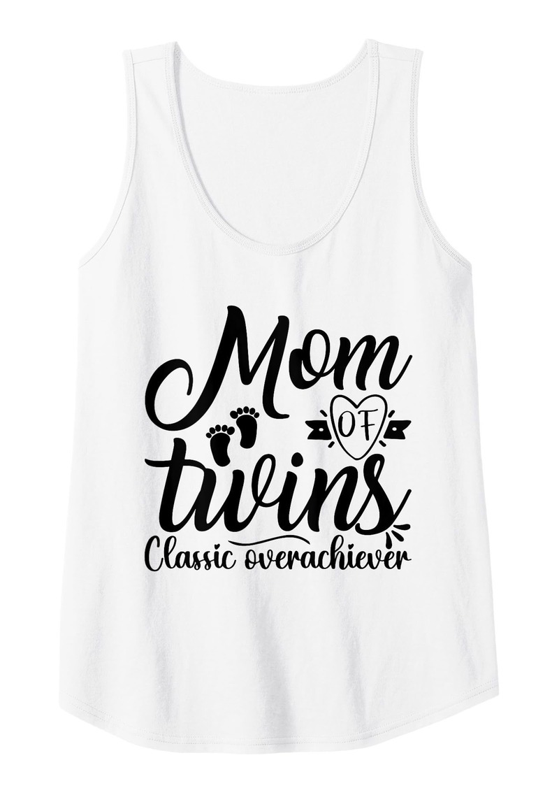 Mother Denim Womens Mom Of Twins Classic Overachiever Mother Of Twin Tank Top