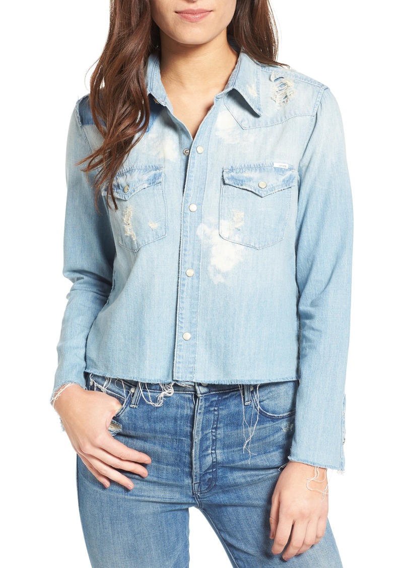 mother denim shirt