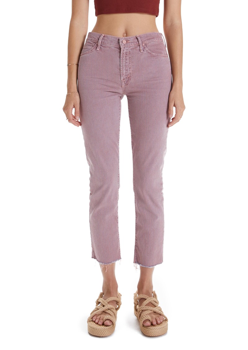 MOTHER The Rascal Ankle Snippet Jeans in Shrimp at Nordstrom - 60% Off!
