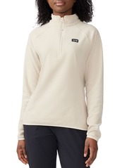 Mountain Hardwear Mountain Hardware Women's Microchill 1/4 Zip Pullover, XS, Black