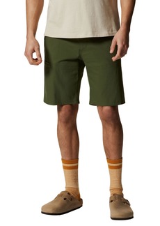 Mountain Hardwear Men's AP Woven Shorts, Size 32, Green