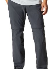 Mountain Hardwear Men's Basin Trek Convertible Pants, Size 32, Gray