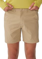 Mountain Hardwear Men's Basin Trek Shorts, Size 30, Gray | Father's Day Gift Idea