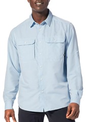 Mountain Hardwear Men's Canyon Long Sleeve Shirt, Large, Gray