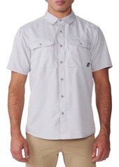 Mountain Hardwear Men's Canyon Short Sleeve Shirt, Large, Gray