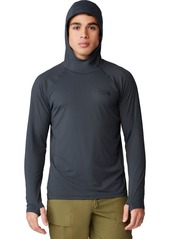 Mountain Hardwear Men's Crater Lake Hoodie, XL, Gray