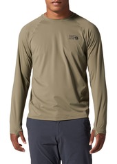 Mountain Hardwear Men's Crater Lake Long Sleeve Shirt, Large, Gray