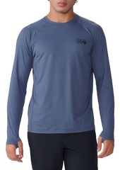 Mountain Hardwear Men's Crater Lake Long Sleeve Shirt, XL, Blue