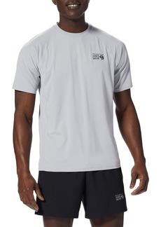 Mountain Hardwear Men's Crater Lake Short Sleeve Shirt, Large, Gray