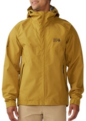 Mountain Hardwear Men's Exposure 2 Gore-Tex Paclite Rain Jacket, XL, Tan | Father's Day Gift Idea