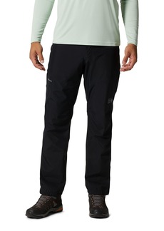 Mountain Hardwear Men's Exposure/2 GORE-TEX Paclite Pant BLACK  x Regular