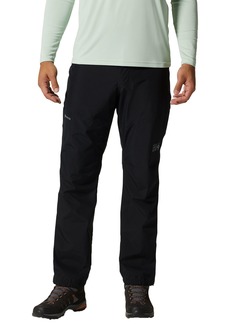 Mountain Hardwear Men's Exposure/2 Gore-Tex Paclite Pants, Small, Black | Father's Day Gift Idea
