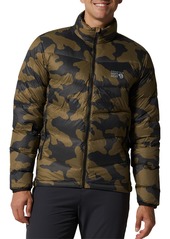 Mountain Hardwear Men's Mt. Eyak Packable Down Jacket, Medium, Brown