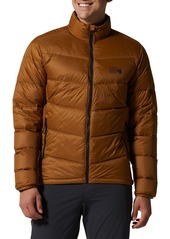 Mountain Hardwear Men's Mt. Eyak Packable Down Jacket, XL, Black