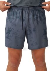 Mountain Hardwear Men's Shade Lite Short, Large, Dark Pine Nebula Print | Father's Day Gift Idea