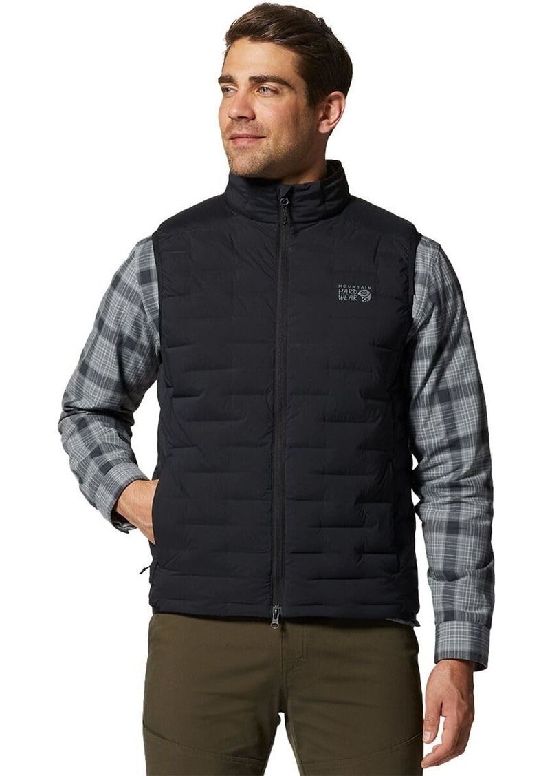 Mountain Hardwear Men's StretchDown Vest Black-New 2024