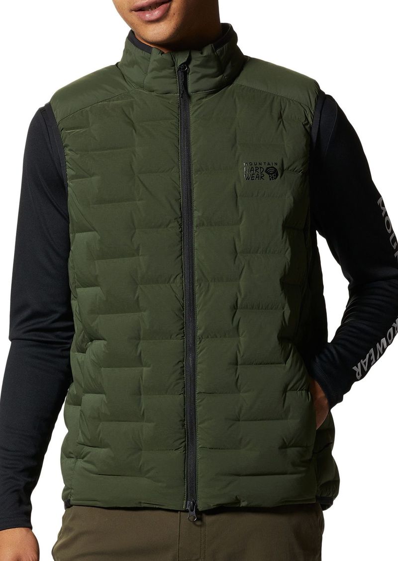 Mountain Hardwear Men's Stretchdown™ Vest, Medium, Green