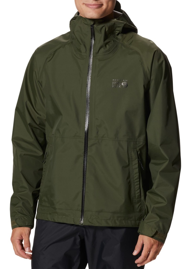 Mountain Hardwear Men's Threshold Jacket, XL, Green
