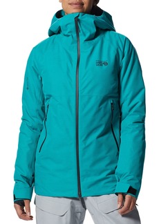 Mountain Hardwear Women's Cloud Bank Gore-Tex Lightweight Insulated Jacket, Small, Green