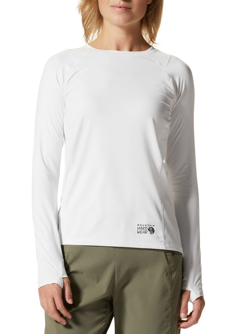 Mountain Hardwear Women's Crater Lake Long Sleeve Shirt, Large, White