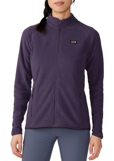 Mountain Hardwear Women's Microchill Full Zip Jacket, XS, Purple