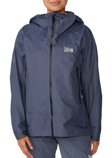 Mountain Hardwear Women's Premonition Ultralight Jacket, Small, Blue
