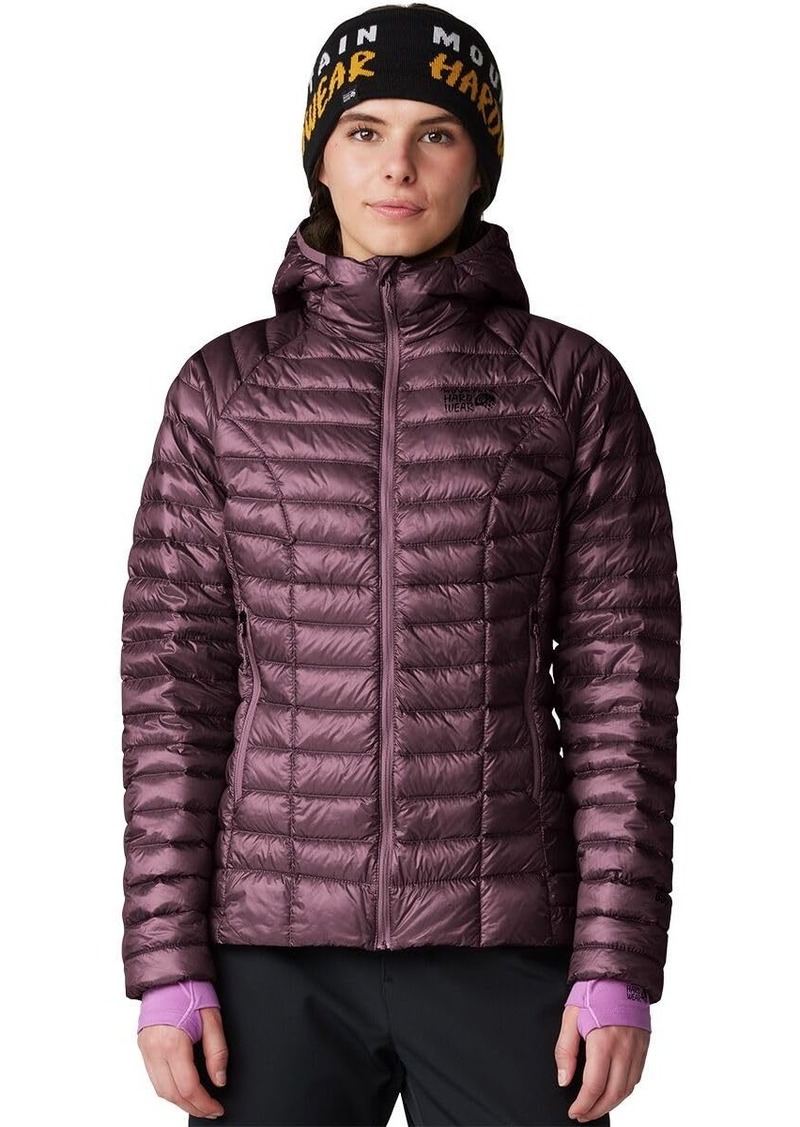 Mountain Hardwear Women's Slim Ghost Whisperer Hoody BlackBerry L