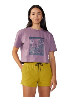 Mountain Hardwear Women's Standard Graphic Boxy Crop W Short Sleeve