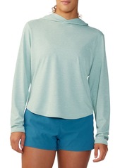 Mountain Hardwear Women's Sunblocker™ Long Sleeve Hoodie, Large, Blue