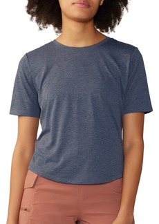 Mountain Hardwear Women's Sunblocker™ Short Sleeve Shirt, Medium, Blue