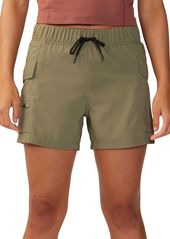 Mountain Hardwear Women's Trail Sender Short, Large, Green