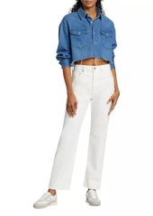 Moussy Amherst Wide Straight-Leg Jeans