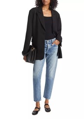 Moussy Arden Low-Rise Tapered Jeans