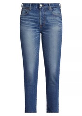 Moussy Ballena Mid-Rise Cropped Skinny Jeans
